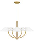 Penley 5-light Chandelier Brushed Gold