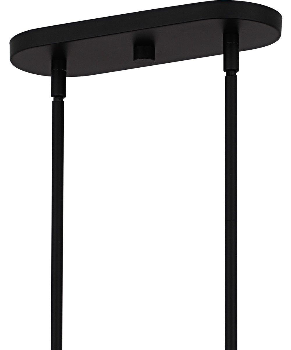 Cleo Large 3-light Island Light Matte Black