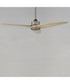 Woodwind 52 inch Solid Wood Blade Fan w LED Light Kit Charcoal Bronze