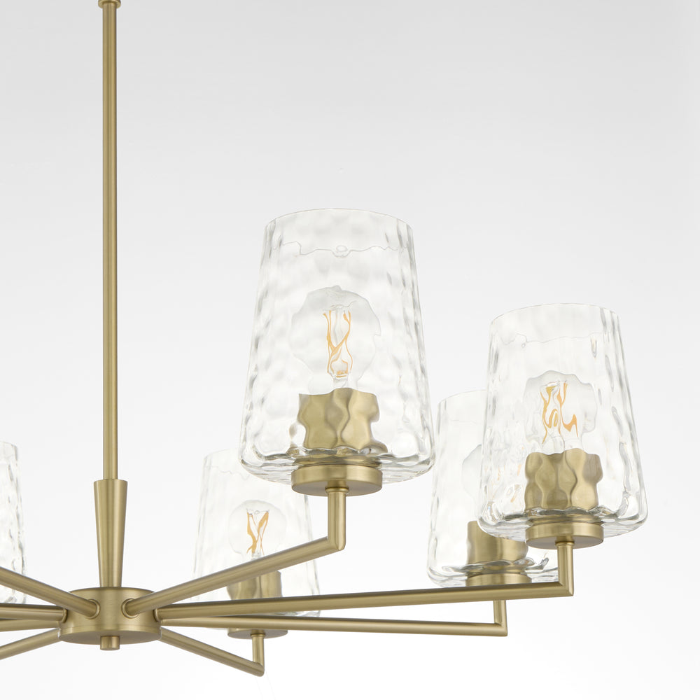 Goodwin Chandelier Aged Brass