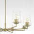 Goodwin Chandelier Aged Brass