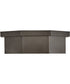 Facet 3-Light Medium Flush Mount in Black Oxide