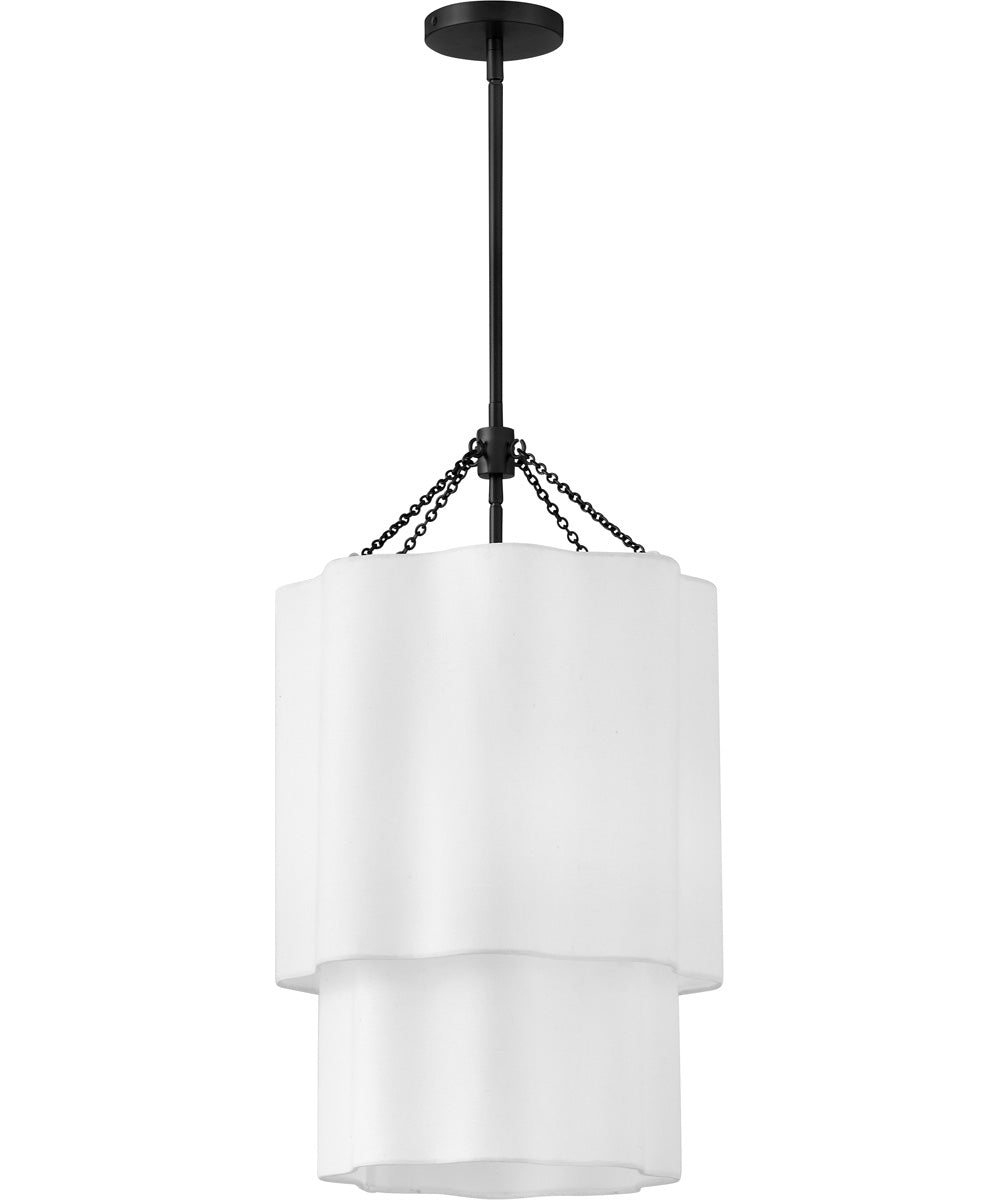 Gwen 4-Light Large Pendant in Black