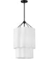 Gwen 4-Light Large Pendant in Black