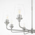 Raymond Chandelier Satin Nickel