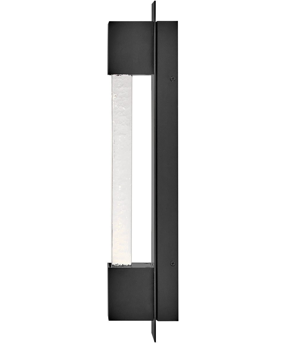 Rune LED-Light Medium Wall Mount Lantern in Black