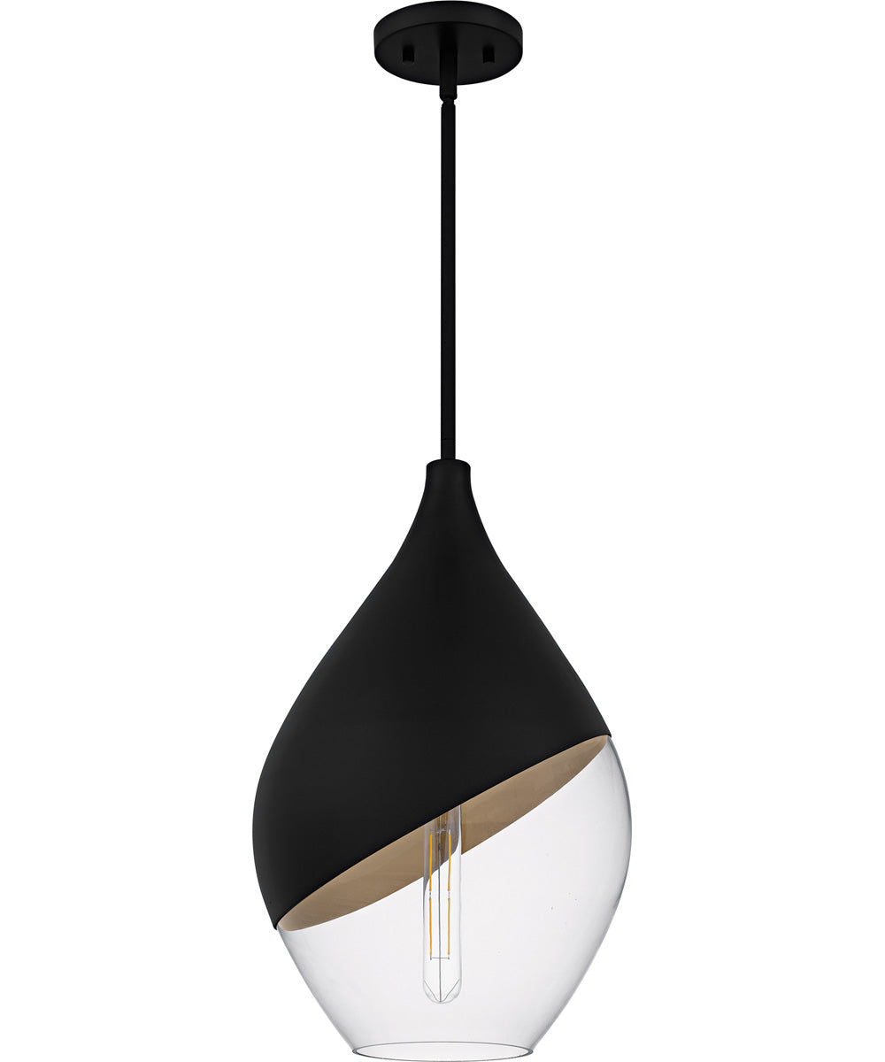 Quoizel Portable Lamps - Multipack 1-light Pendant Matte Black