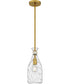 Quoizel Piccolo Pendant Small 1-light Mini Pendant Brushed Gold