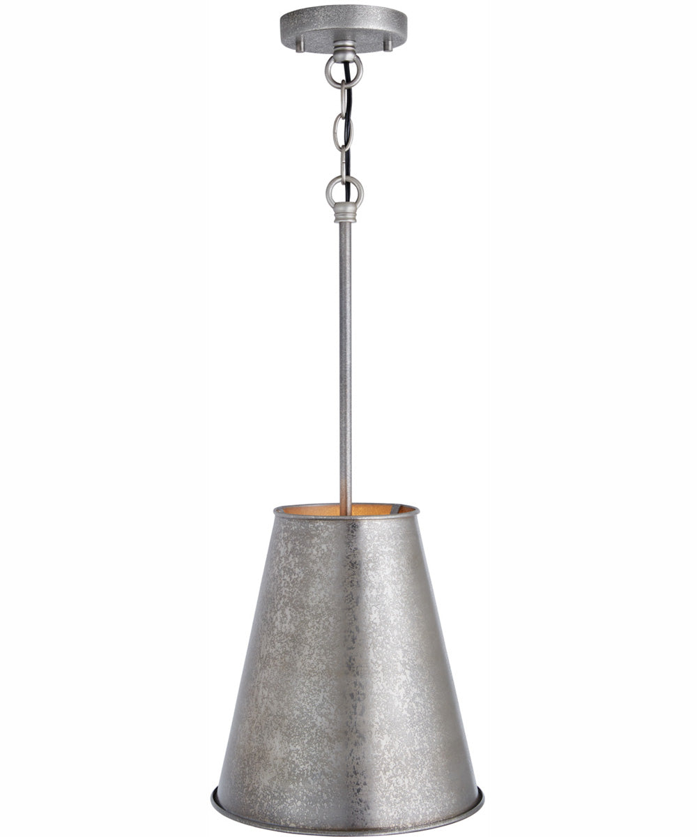 Ari 1-Light Pendant Etched Nickel