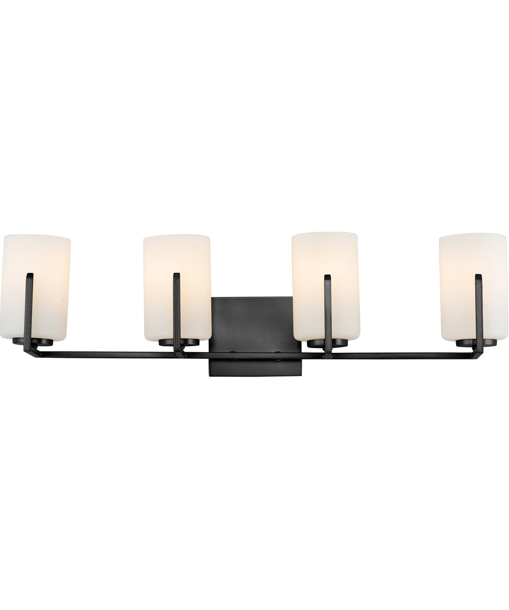 Dart 4-Light Bath Vanity Black