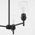 Wallinger 3-light Chandelier Matte Black