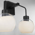 Lacy 2-light Bath Vanity Light Matte Black