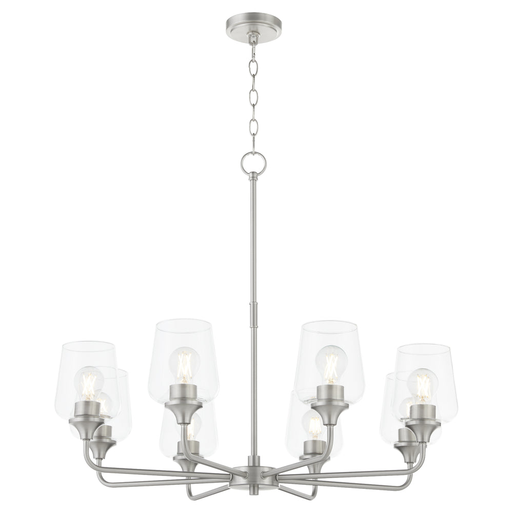 Raymond Chandelier Satin Nickel