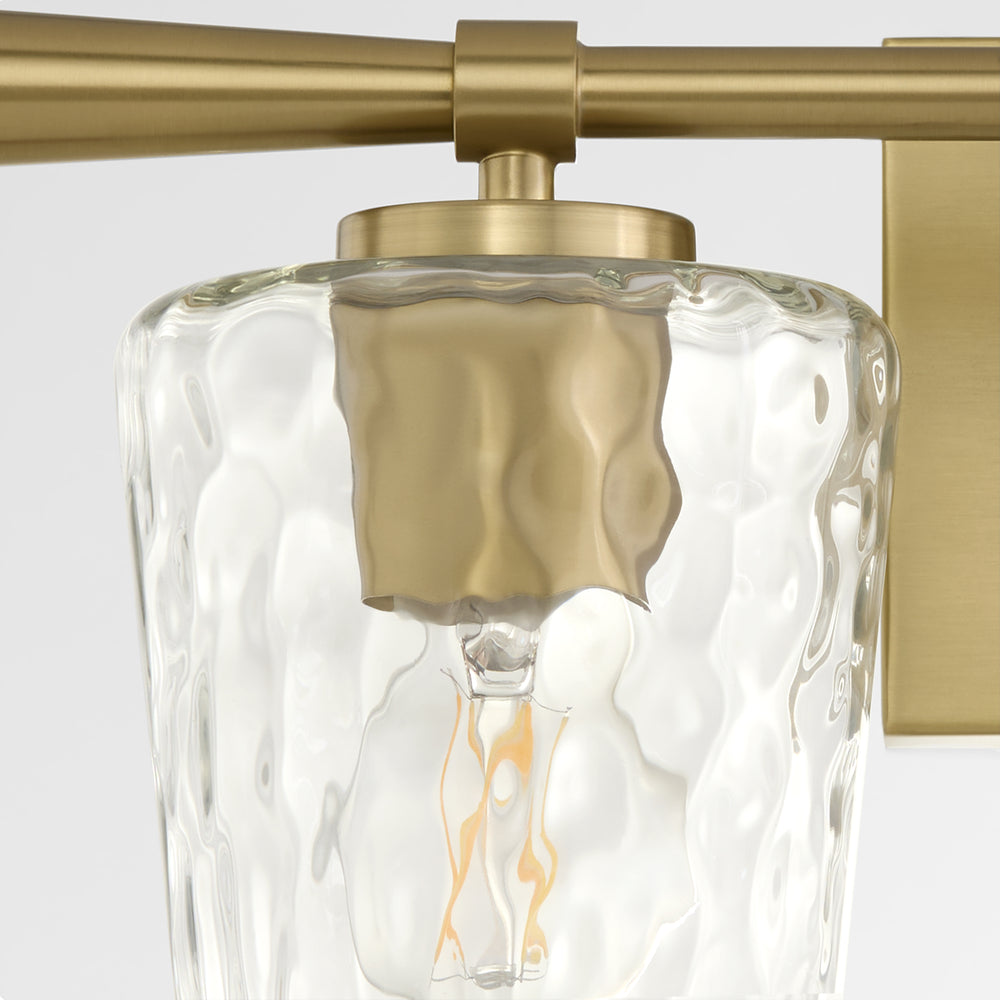 Goodwin 2-light Bath Vanity Light Aged Brass