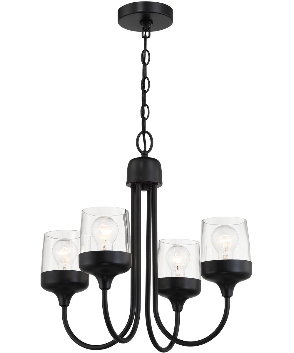 Wrenn 4-Light Lighting Flat Black