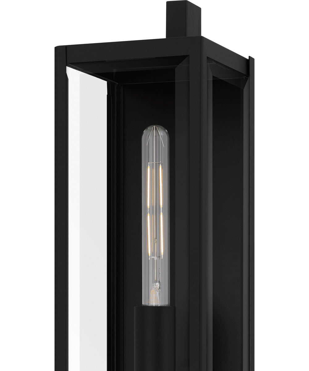 Dale Extra Large 2-light Outdoor Wall Light Matte Black