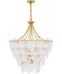 Quoizel Pendant Large 7-light Pendant Gold Leaf