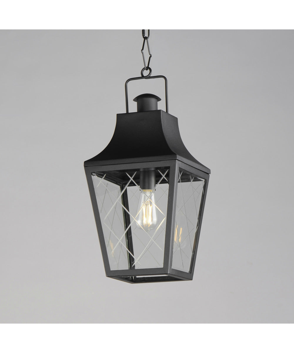 Storybook 1-Light Outdoor Pendant Black