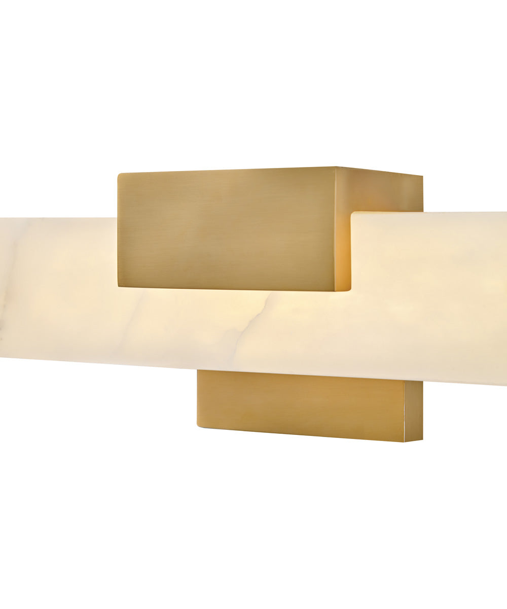 Cadiz LED-Light Medium LED Vanity in Heritage Brass