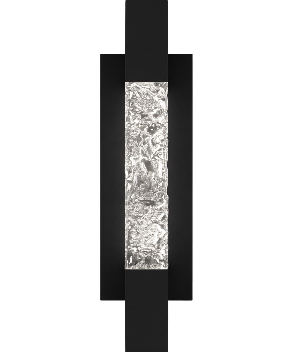 Solace Medium Outdoor Wall Light Matte Black