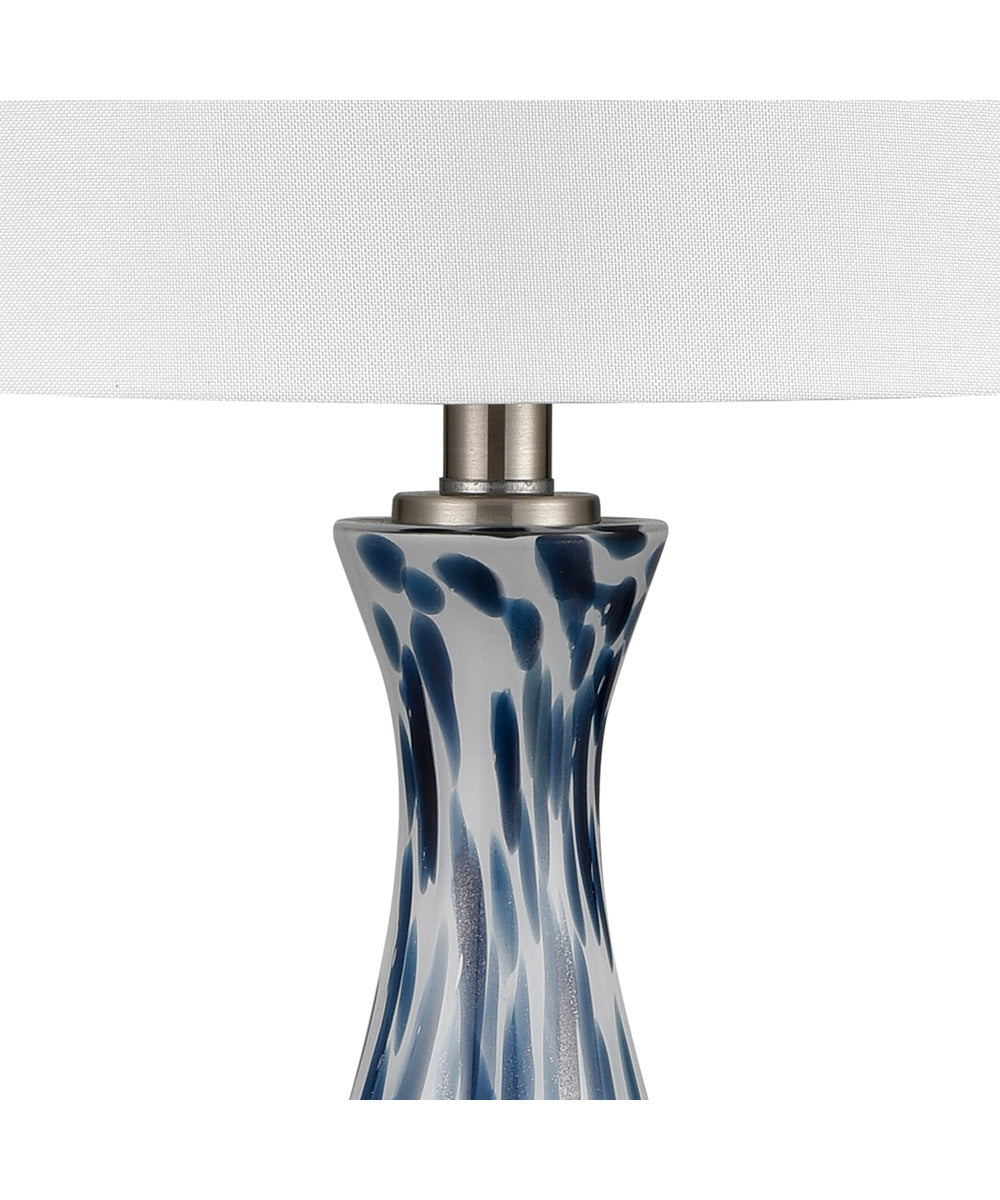 Cordelia Sound 30'' High 1-Light Table Lamp - Set of 2 Blue