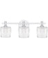 Spade Large 3-light Bath Light Polished Chrome