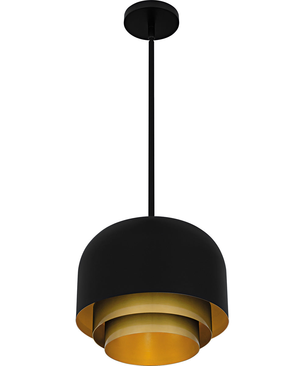 Frankie 3-light Pendant Matte Black