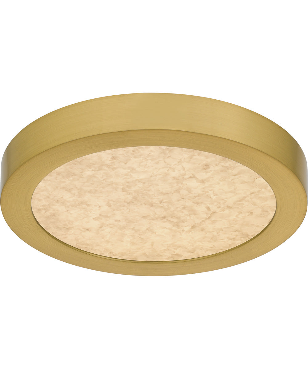 Outskirts Small Flush Mount Brushed Gold