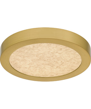 Outskirts Small Flush Mount Brushed Gold