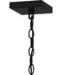 Jett Large 1-light Outdoor Pendant Light Matte Black