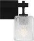 Brenthouse Medium 2-light Bath Light Matte Black