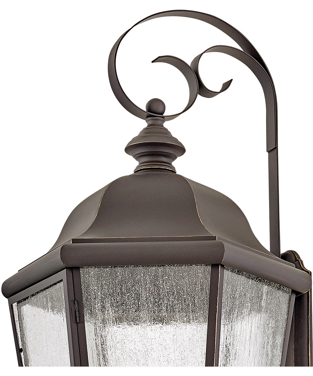 Edgewater 4-Light Extra Large Wall Mount Lantern in Oil Rubbed Bronze