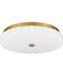 Quoizel Flush Mount Medium Flush Mount Brushed Gold