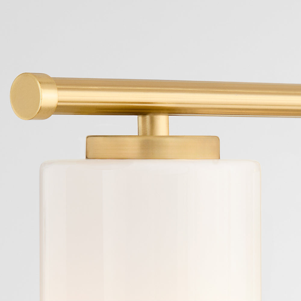 Belinder 4-light Bath Vanity Light Aged Brass