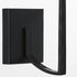 Ayala 1-light Wall Mount Light Fixture Matte Black