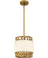 Kate Small 1-light Mini Pendant Brushed Gold