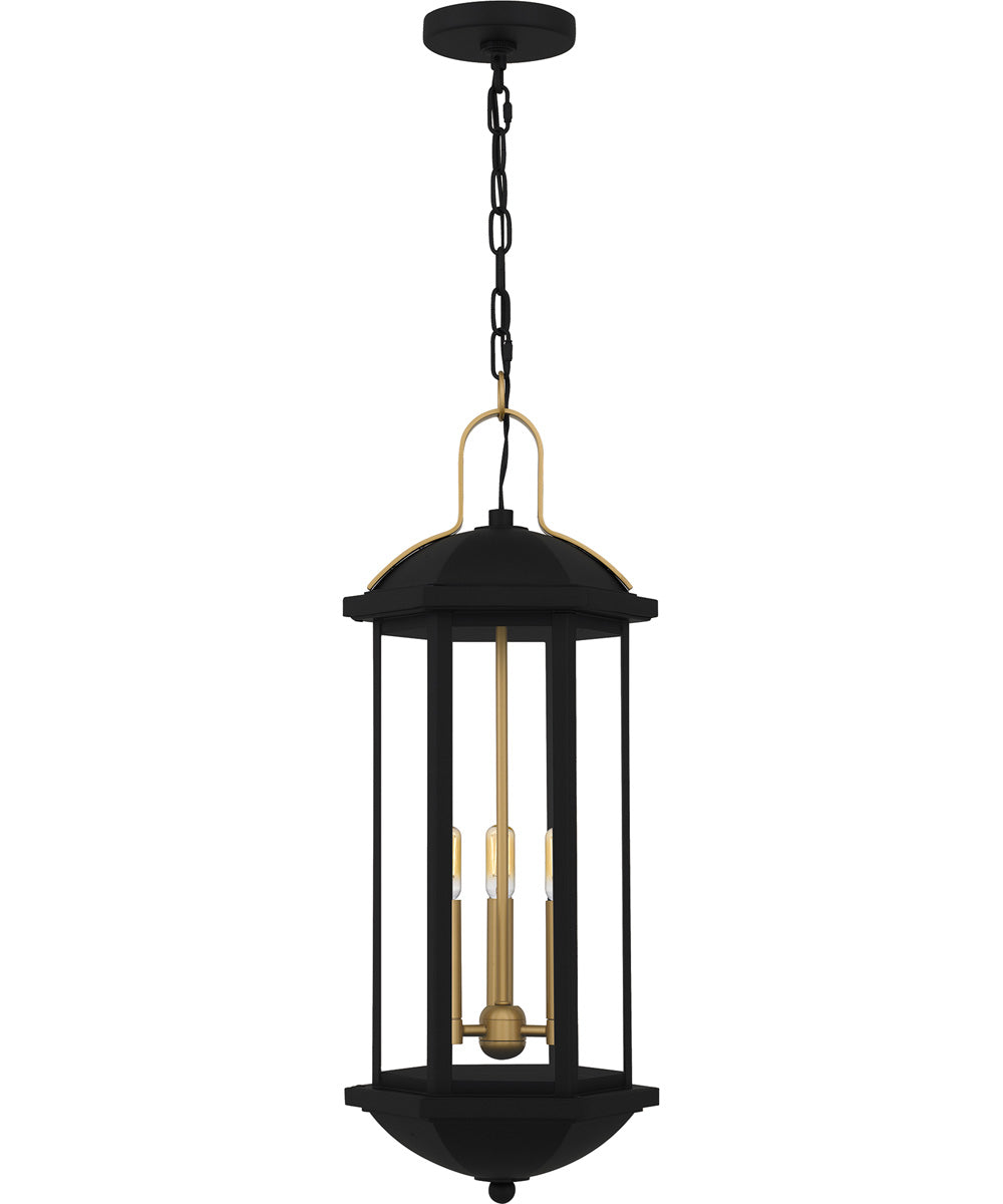 Crestfield Small 3-light Mini Pendant Matte Black