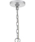 Quoizel Pendant Large 7-light Pendant Silver Leaf