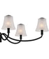 McKinney Medium 6-light Island Light Matte Black