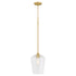 Raymond 1-light Pendant Aged Brass