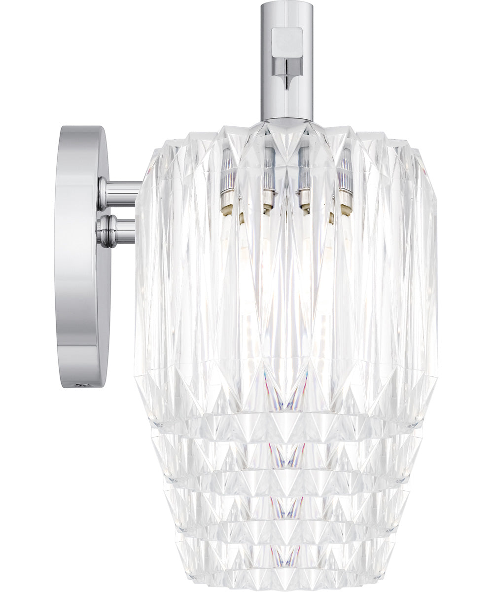 Spade Extra Large 4-light Bath Light Polished Chrome