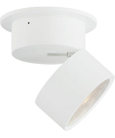 Swinger 5.25 inch Adjustable LED Flush Mount White