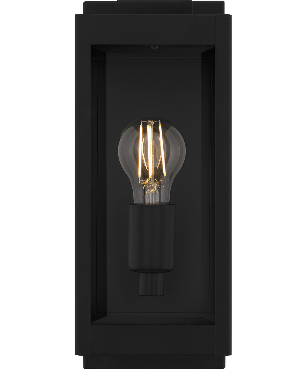 Eastover Small 1-light Outdoor Wall Light Earth Black