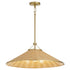 Cona 3-light Pendant Aged Brass