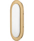 Emme LED-Light Medium LED Vanity in Heritage Brass