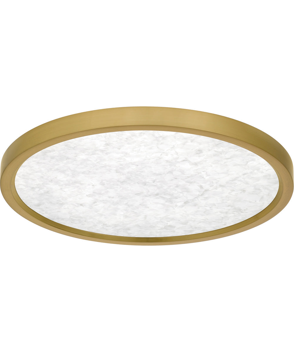 Outskirts Medium Flush Mount Brushed Gold