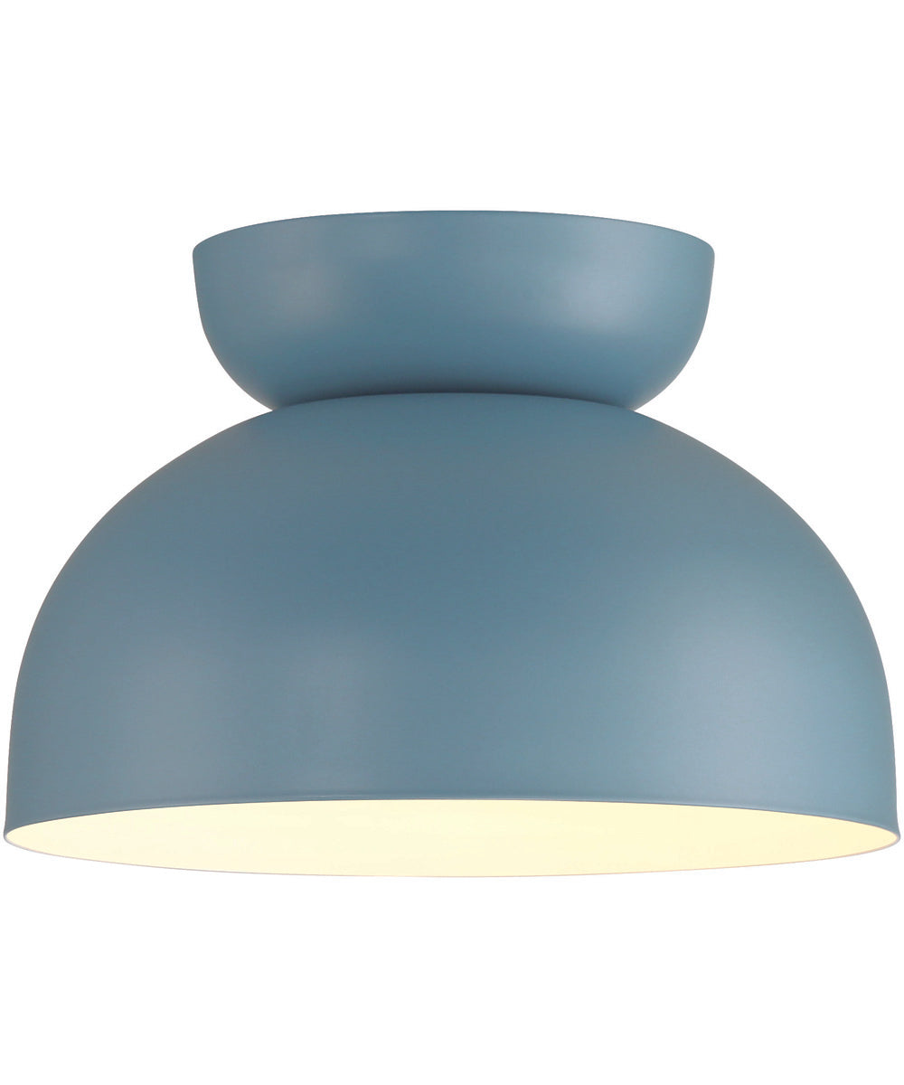 Ventura Dome 1-Light Lighting Dusty Blue