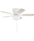 Wheeler 42 2-Light Bowl 2-Light Fan White