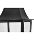 Georgetown 1-Light Large Post Top Lantern in Black