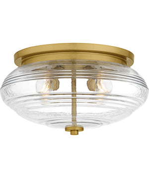 Quoizel Flush Mount Medium 4-light Flush Mount Brushed Gold